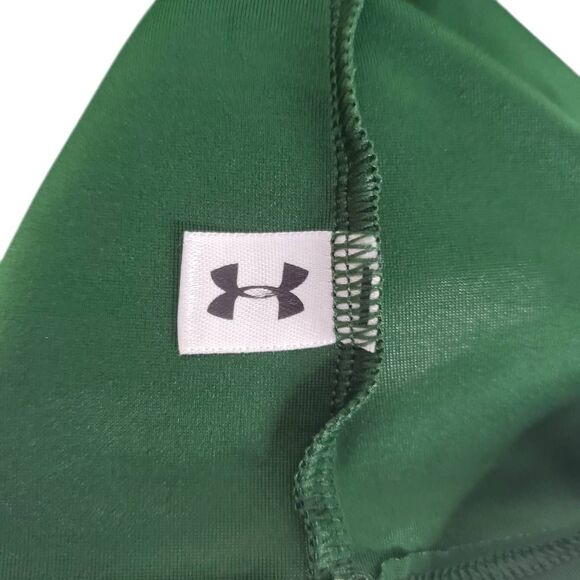 Under Armour V-neck Short Sleeve All Star Express Performance Tee Green Medium - Picture 8 of 13